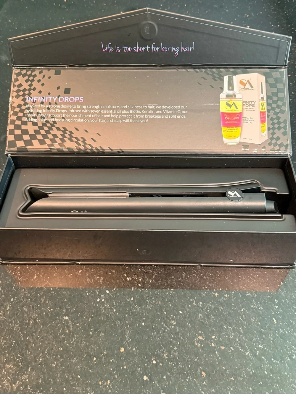 Hair flat iron